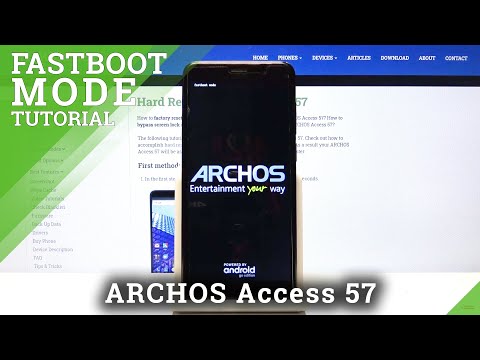 How to Enter Fastboot Mode in ARCHOS Access 57– Hidden Fasboot Menu