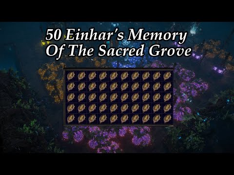 Path of Exile | 3.22 | 50 Einhar's Memory Of The Sacred Grove | BIG PROFIT!