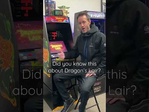 Dragon’s Lair - Did you know this? #arcade1up #dragonslair #spaceace #arcade
