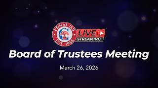 Comal ISD Board of Trustees Meeting - March 26, 2026