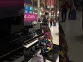 Lucie 9 years plays Chopin Fantaisie impromptu at la Gare du Nord Train Station