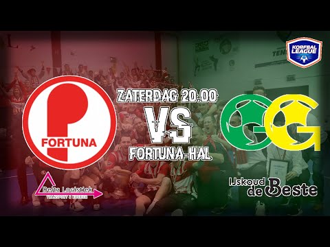 Fortuna/Delta Logistiek - GroenGeel/IJskoud de Beste  | 25-01-2020