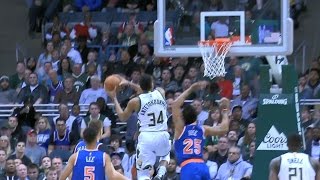 Giannis Antetokounmpo - Karl-Anthony Towns - Tobias Harris - Stephen Curry - Tim Hardaway Jr