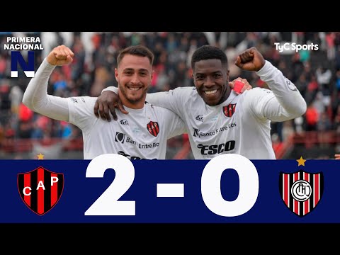Patronato 2-0 Chacarita | Primera Nacional | Fecha 15 (Zona A)