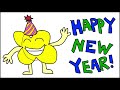 Four And X Say Happy New Year In 2024
