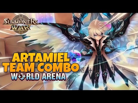 Artamiel Team Combo in World Arena - Summoners War
