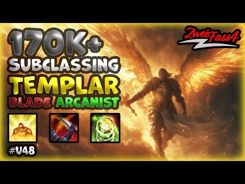 ⚔️☀️✝️ 170k+ DPS PvE Build | Templar Blade Arcanist | ESO - U48