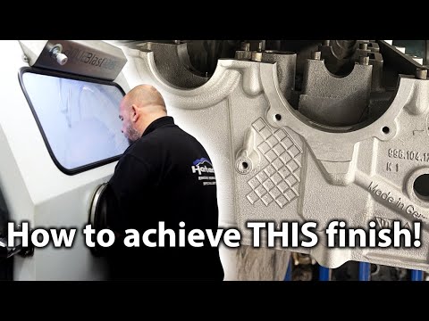 WHY this PORSCHE Specialists use Wet Blasting for their Clients