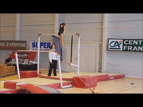 Départementaux Individuels FFG - Poussine Régionale 8 ans - Sélène.