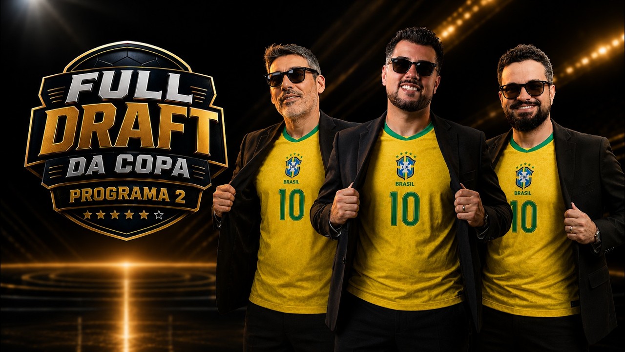 O DRAFT ESQUENTOU! QUEM MONTOU O MELHOR TIME? - EP. 02 - 03-06-26