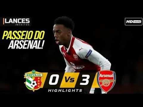 Vorskla 0 x 3 Arsenal - Gols & melhores momentos & Resumen y goles - 29/11/2018