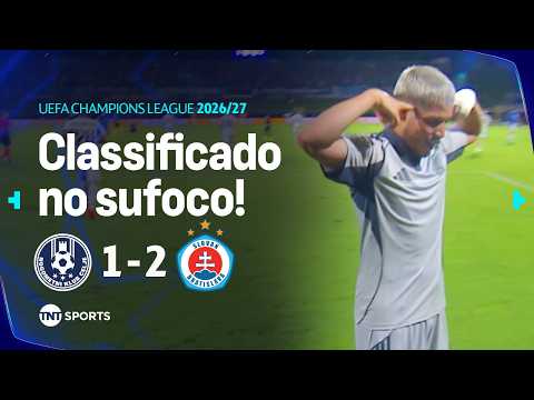 GOLAÇO DE COBERTURA, PÊNALTI E PRORROGAÇÃO! CELJE 1 X 2 SLOVAN BRATISLAVA
