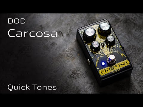DOD Carcosa Fuzz - Quick Tones (no talk)