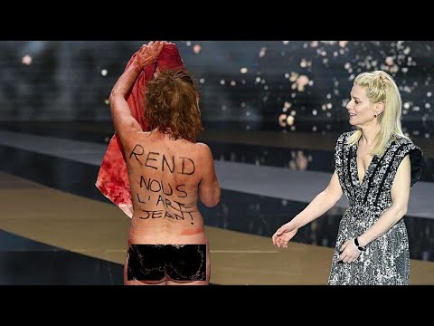 "Keine Kultur, keine Zukunft" - Nacktprotest bei 46. César-Verleihung