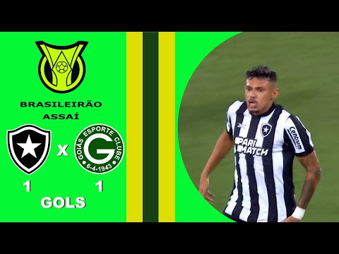 BOTAFOGO 1X1 GOIÁS - 25ª RODADA - BRASILEIRO SERIE A 2023