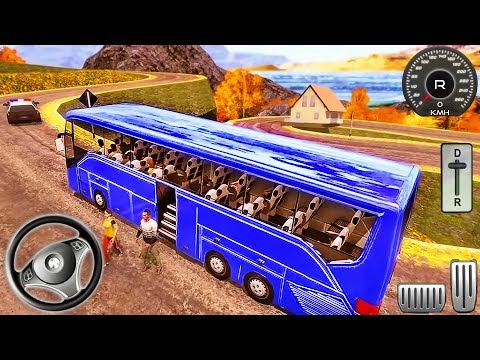 Indian Offroad Bus Driver Simulator 2019 - Hill Coach Transporter Driving - Android GamePlay