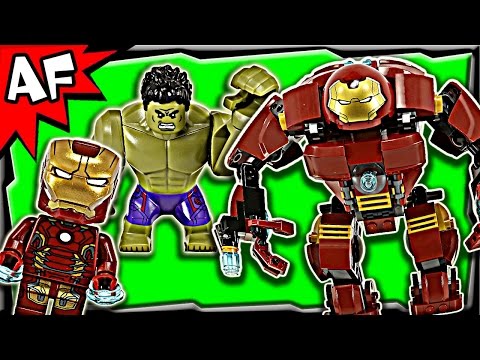 Vidéo LEGO Marvel 76031 : Le combat du Hulk Buster