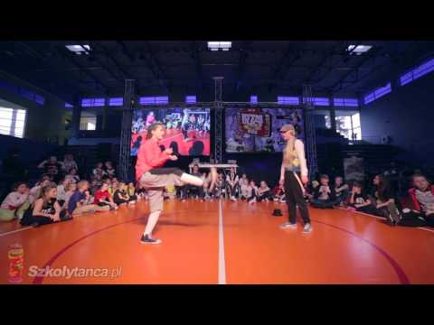 Walka o 3msc Locking - Pola vs Andżelika | Rytm Ulicy Kids 2016 | WWW.SZKOLYTANCA.P