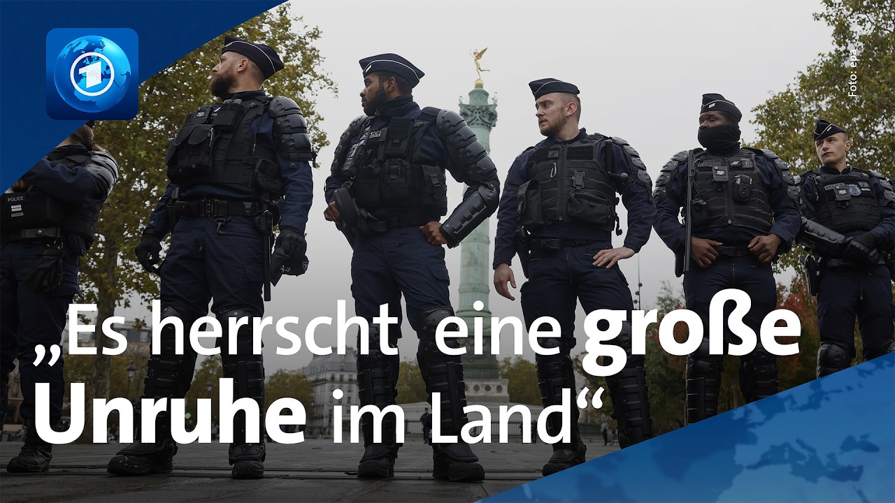 ARD-Korrespondent über Proteste in Frankreich: Bis zu 70.000 Sicherheitskräfte im Einsatz