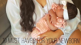 10 MUST HAVES for your NEWBORN || Newborn Essentials 2022 #newbornessentials