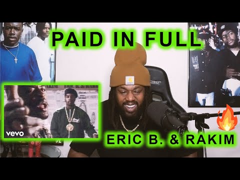 FIRST TIME HEARING Eric B. & Rakim | Paid in Full REACTION - This was hard!