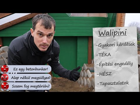 Walipini tapasztalatok - amiket még építés előtt érdemes megismerni