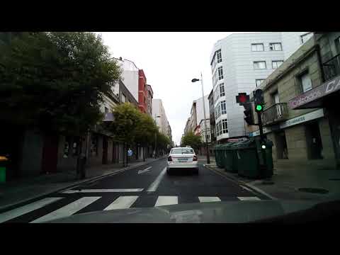 Driving in Vigo, Spain