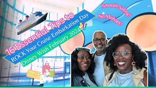 16 Essential Tips for a Great Cruise Embarkation Day | How to Prep for the 1st Day of Your Cruise!