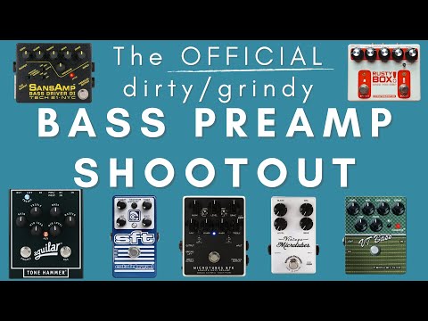 I tried the BEST bass preamp pedals so you don't have to! Tech 21, Darkglass, Aguilar and more!