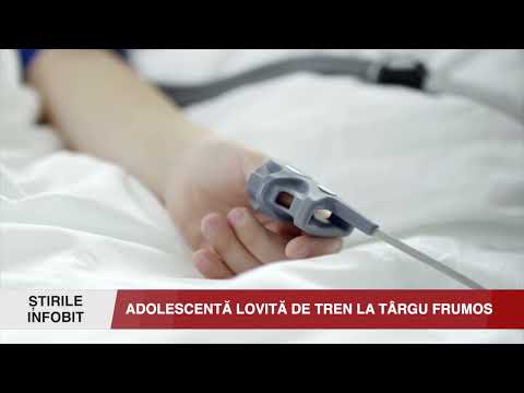 ADOLESCENTĂ LOVITĂ DE TREN LA TÂRGU FRUMOS