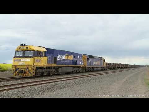 Pacific National 4PM4 Steel Train - PoathTV Australian Trains & Railways
