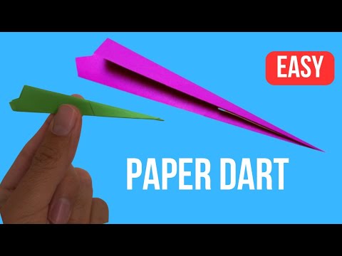 How to make a dart with sticky note! 🤔 How to Make a Sticky Note Dart (Origami Tutorial) 🎯 #origami