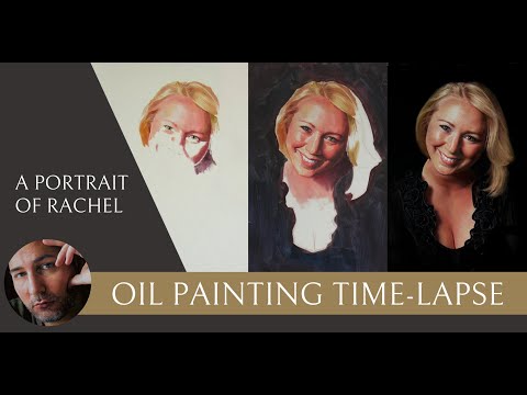 OIL PAINTING DEMONSTRATION : A portrait of Rachel