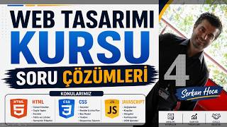 Web Tasarımı Kursu Sınav Hazırlık Soru Çözümleri 4