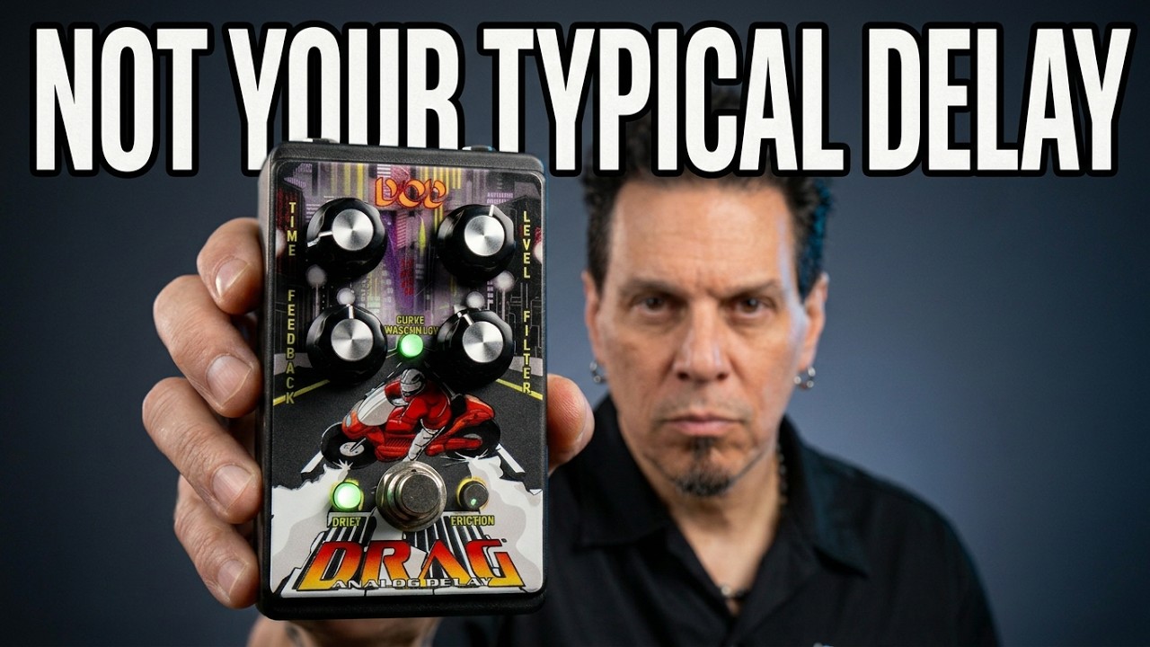 This Is Not Your Typical Analog Delay | DOD DRAG - YouTube