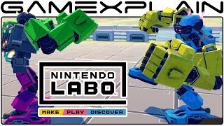 Nintendo Labo Robot Kit - Overview Trailer (2 Player Versus & More Modes Revealed!)