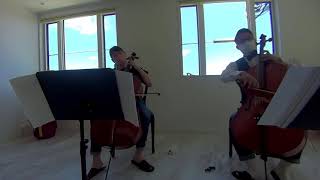 Download lagu Salut d'amour for 2 cellos mp3