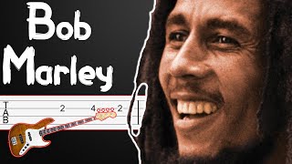 Three Little Birds - Bob Marley Bass Guitar Tabs, Bass Guitar Tutorial