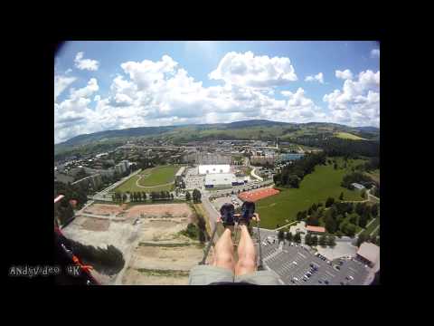 Úchvatné letecké zábery na Laznú, Brezno a okolie