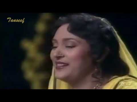 Tasawar Khanum sings Nasir Kazmi PTV   Dil mein Ik lehar si uthi hai abhi  HD