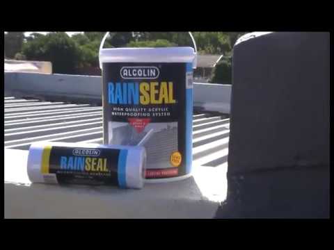 How to waterproof roofs and walls _ Alcolin Rainseal
