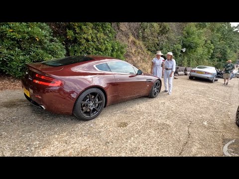 Lisa and her V8 Vantage Prodrive - AMHF