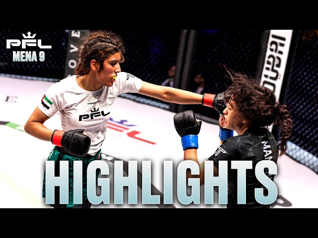 PFL MENA 9 Highlights | 2026 Tournament Kicks Off in Dubai