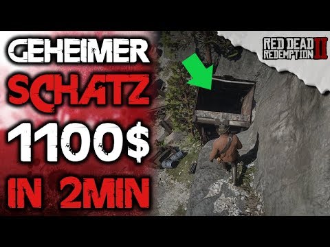 $1100 in 2 MIN Location - Quick Money - Red Dead Redemption 2 Guide German Tips & Tricks