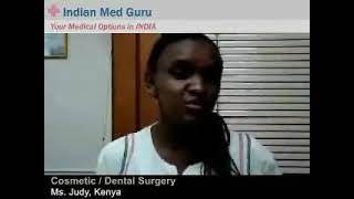 Ms. Judy, Kenya patient video testimonial India