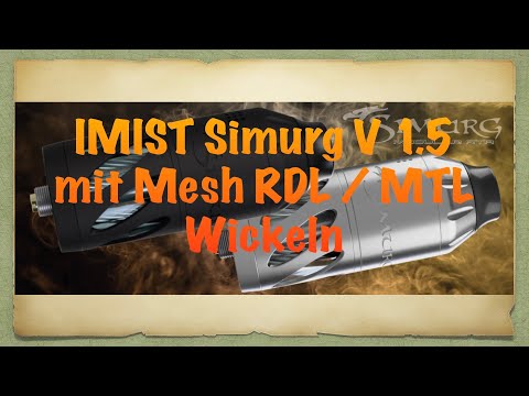 IMIST SIMURG V1.5 RDL/MTL mit Mesh wickeln