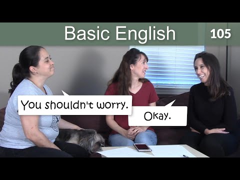Lesson 105 👩‍🏫 Basic English with Jennifer - SHOULD for advice