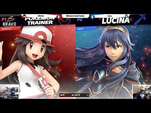 Saturday Smashdiac 1 [SSBU Tournament] - Mastro (Pokemon Trainer) vs. Taisa (Lucina, Robin) Pools