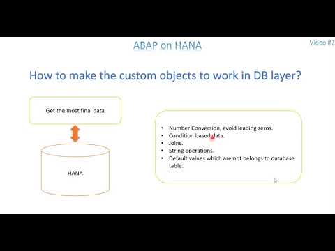 Video 2 - ABAP on HANA - Inline Declarations
