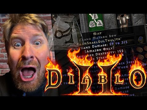 NEW RUNEWORD BOW *Mist* is INSANE | Diablo 2 Resurrected